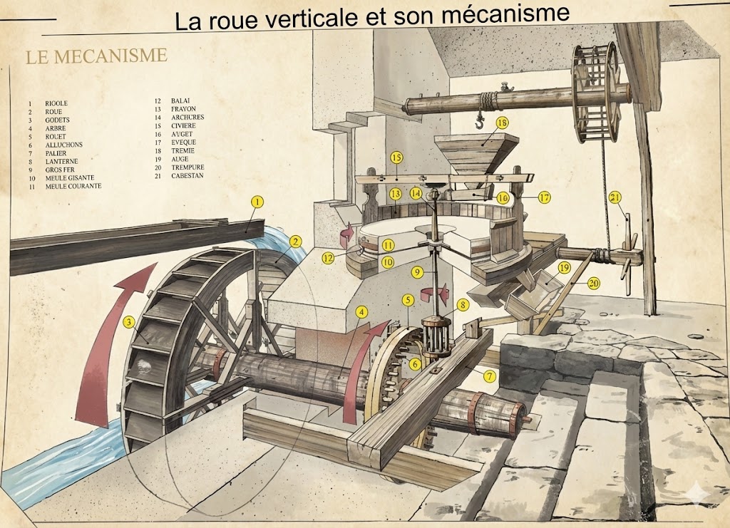 Moulin du Prat Conduite